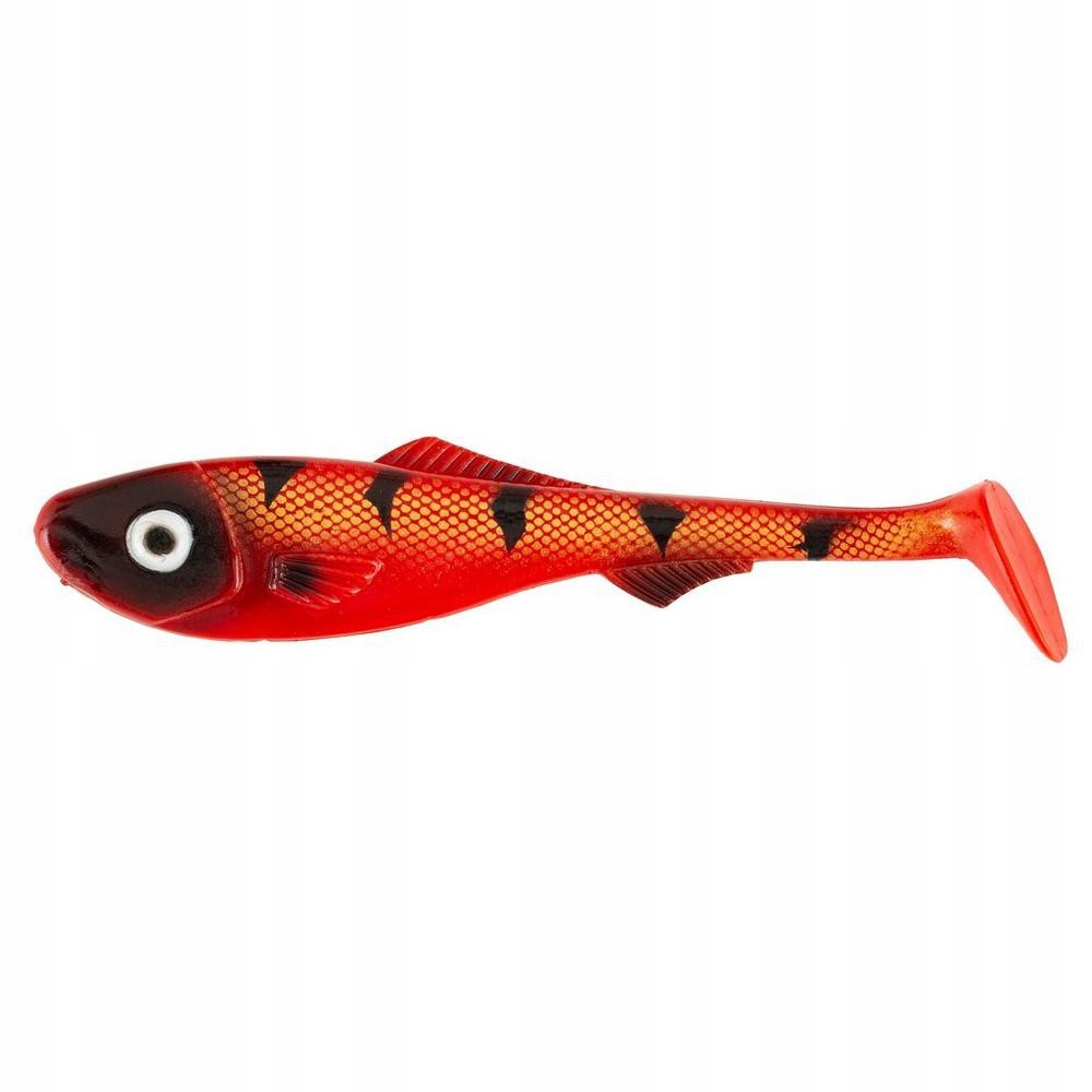 Guma Abu Garcia Zander Shad 12cm Red Tiger Sandacz