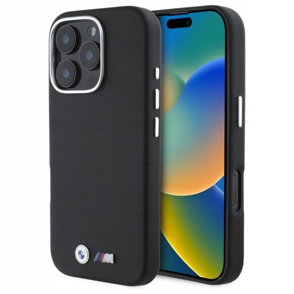 Bmw Kevlar M Power pouzdro Hard case kryt obal pro iPhone 16 Pro Max