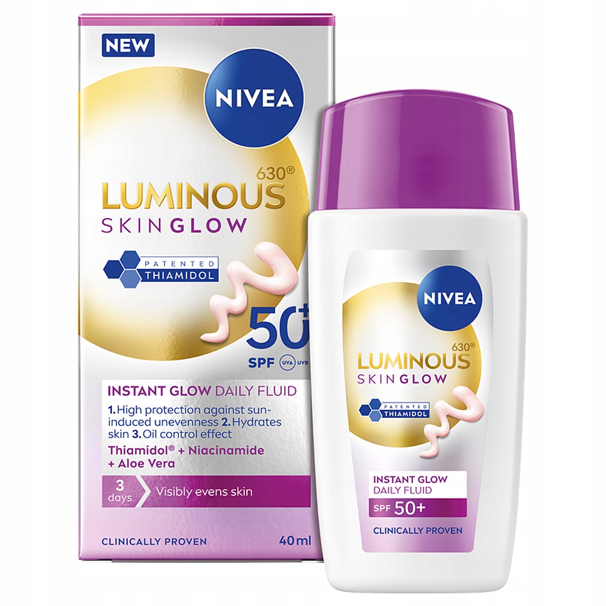 Barvicí krém Nivea Spf 50+ 40 ml