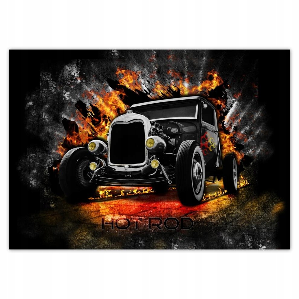 

Naklejki 70x50 Oryginalny Hot Rod