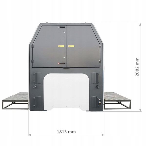 POLSKA PIASKARKA KABINOWA ZE STOŁEM DO GABARYTÓW Kod producenta SCP-2100-12
