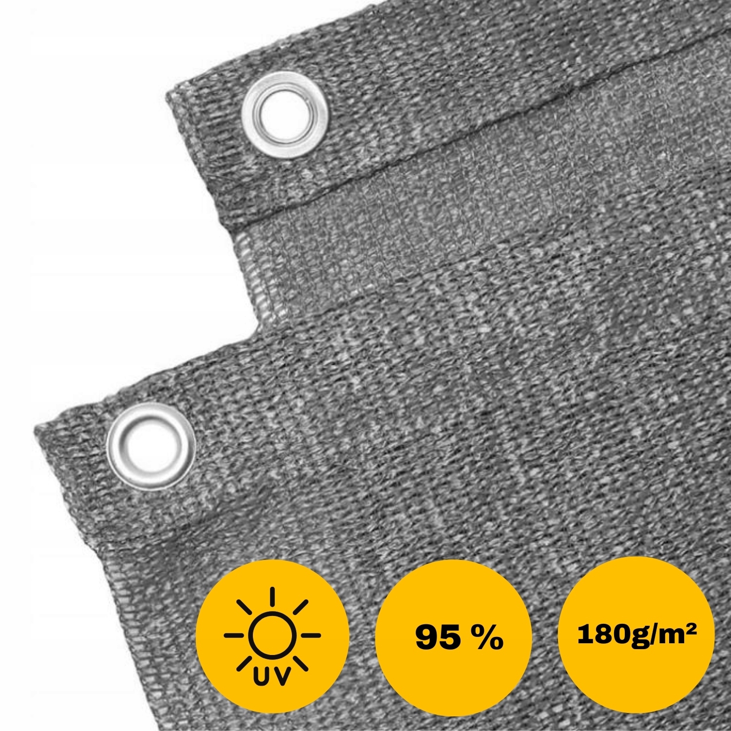 OSŁONA BALKONOWA UV 95% BALKON TARAS PŁOT MATA OSŁONOWA Z OKUCIAMI 80 x 300 Marka inna