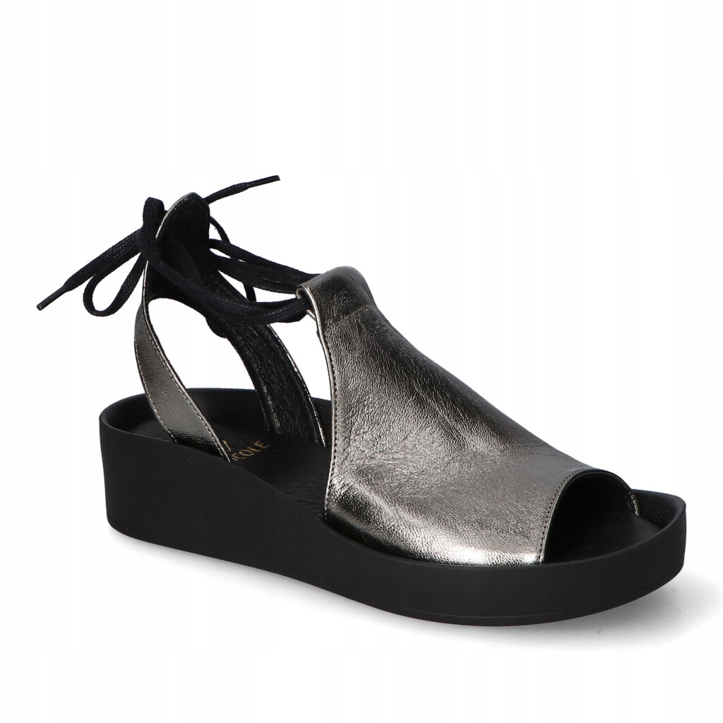 Sandály Nicole 2743/063 Platinové 41