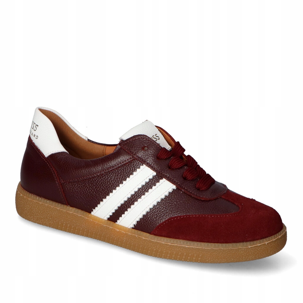 Sneakersy Damiss DS-945 BordoG/BílýR 40