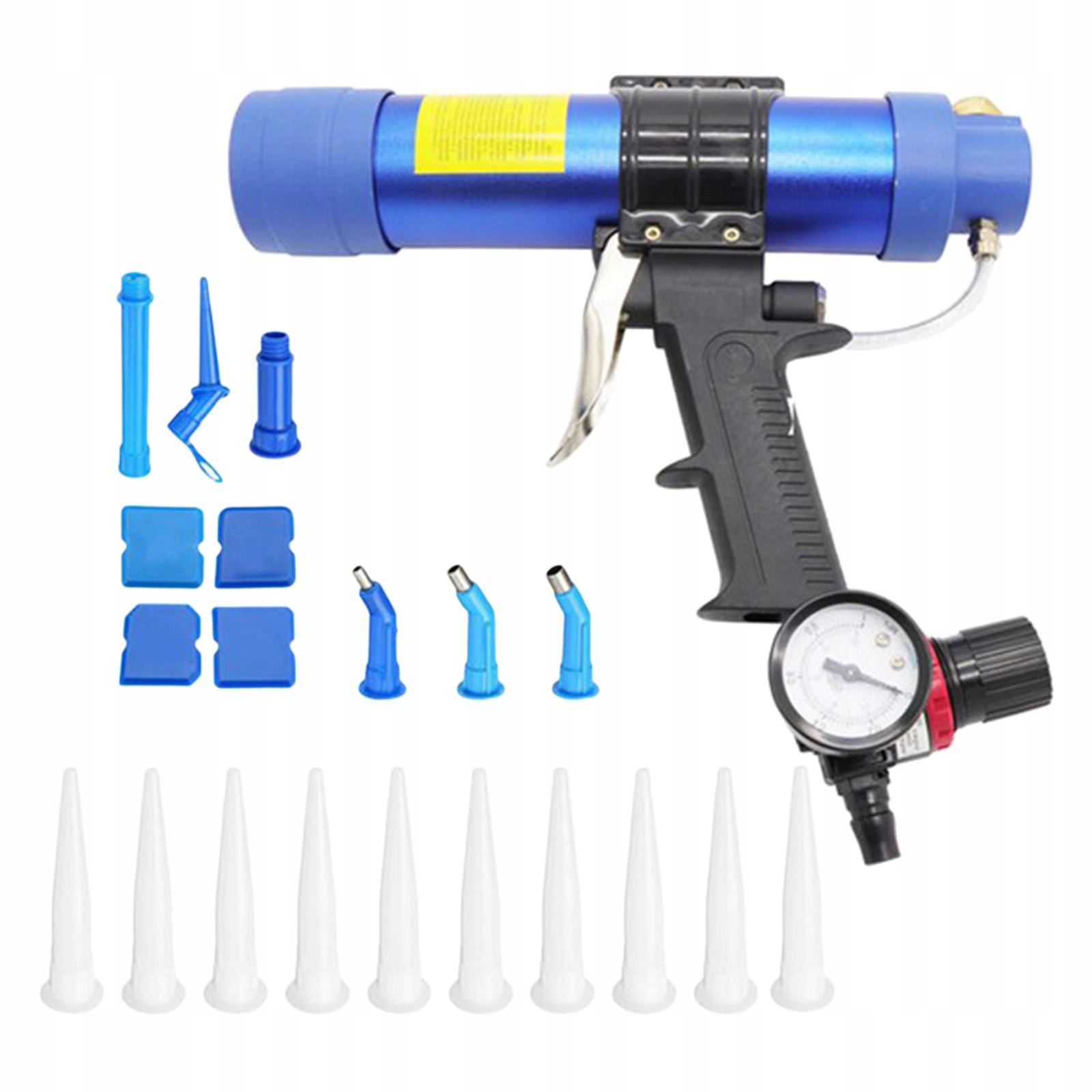 Sealant Caulk Glue Pneumatic Tool Anti Drip Blue Marka bez marki