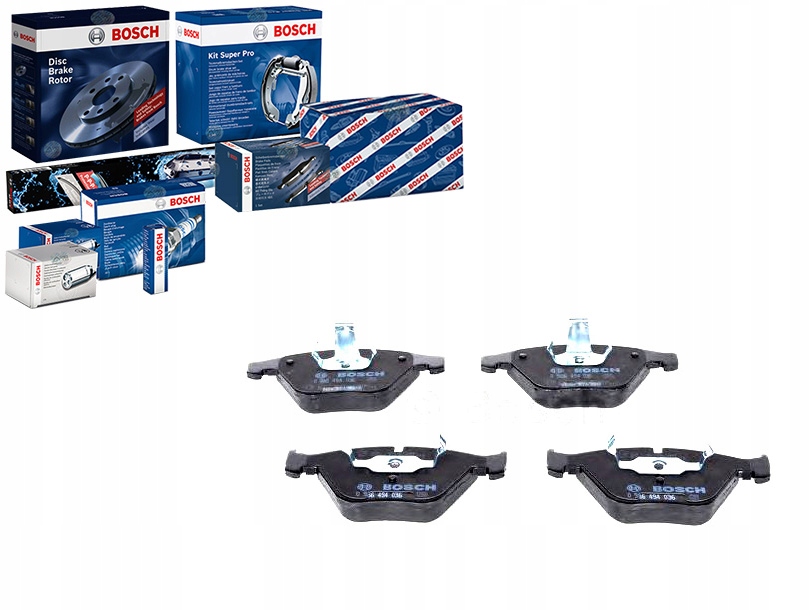 Sada Brzdových Destiček Bosch 34116767580 3411
