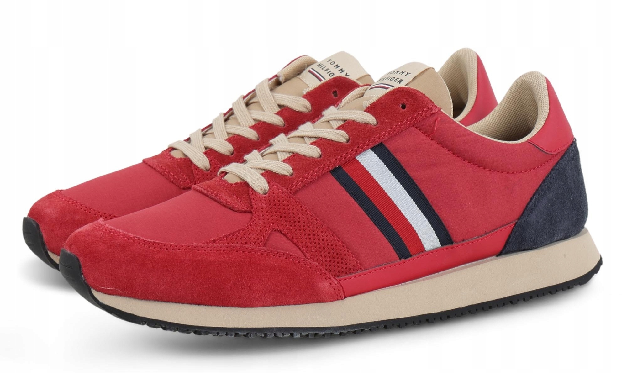 

Buty Tommy Hilfiger Runner Lo Vintage MIX red 43