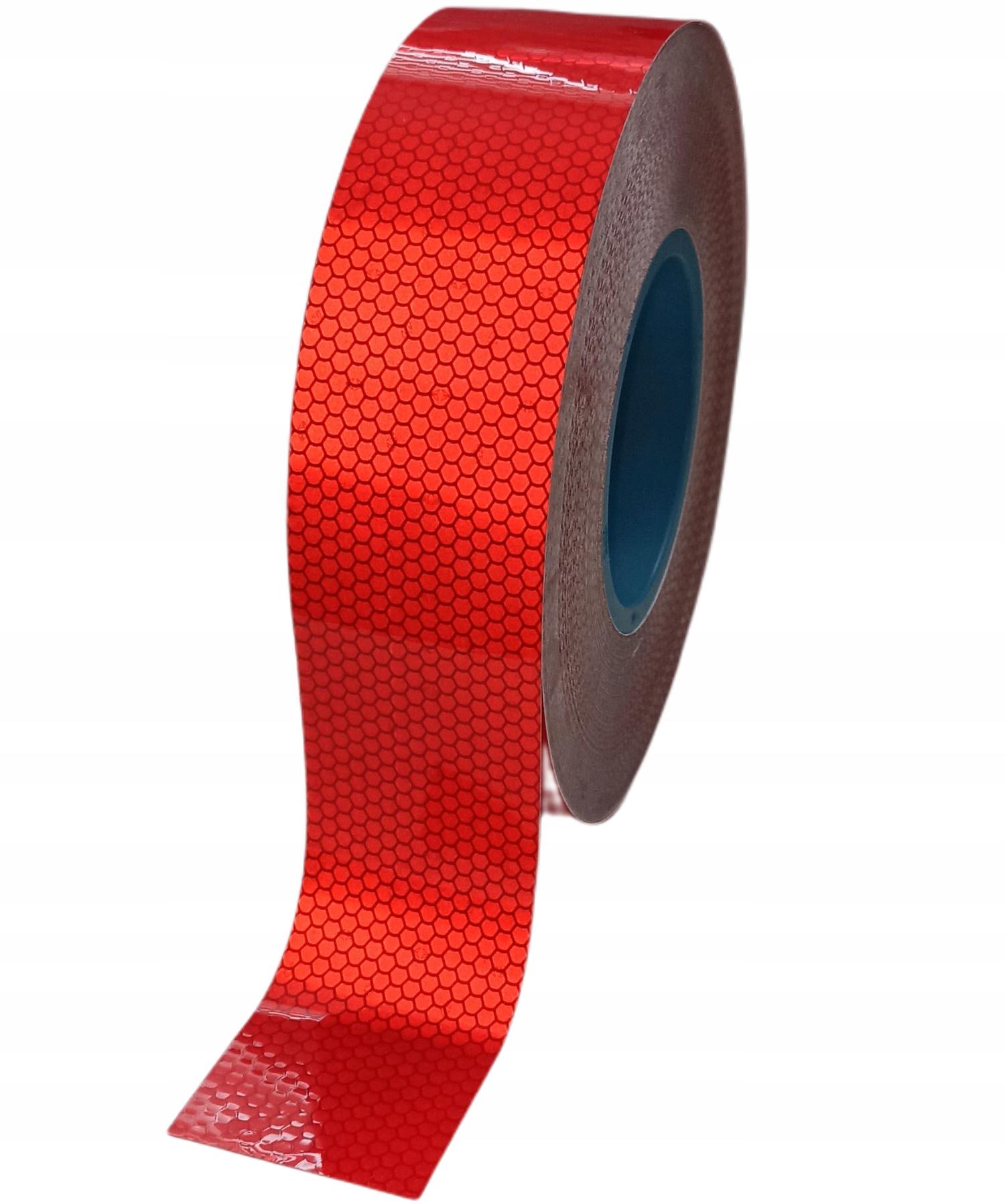 TAŚMA ODBLASKOWA SAMOPRZYLEPNA FOLIA CZERWONA 5cm Marka inna marka