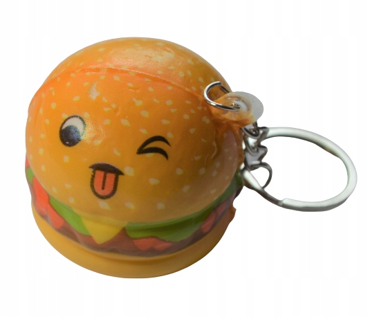 

Hamburger Squishy Gniotek Brelok Antystres