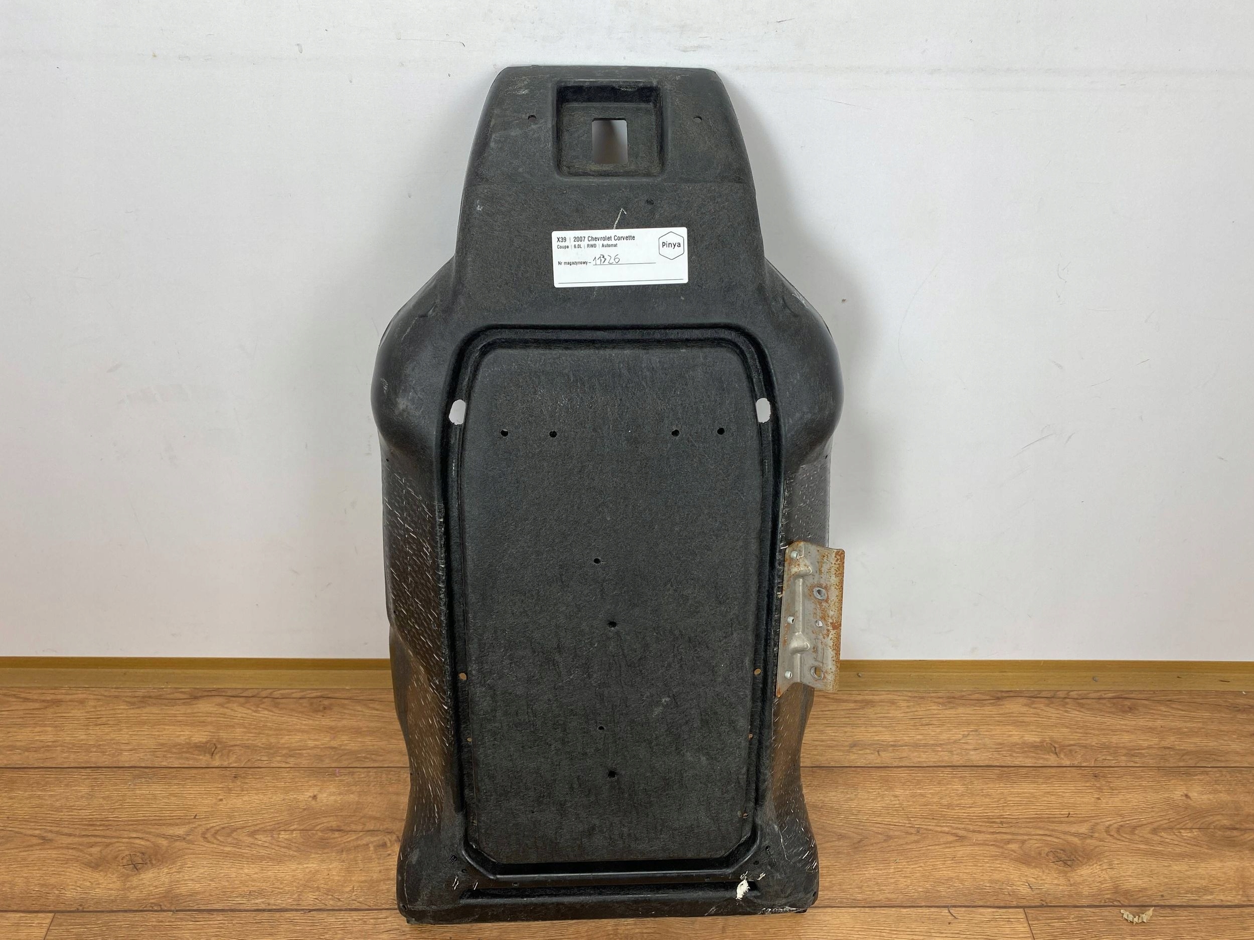 Supporto oparcie sedile Chevrolet Corvette C6 2005+