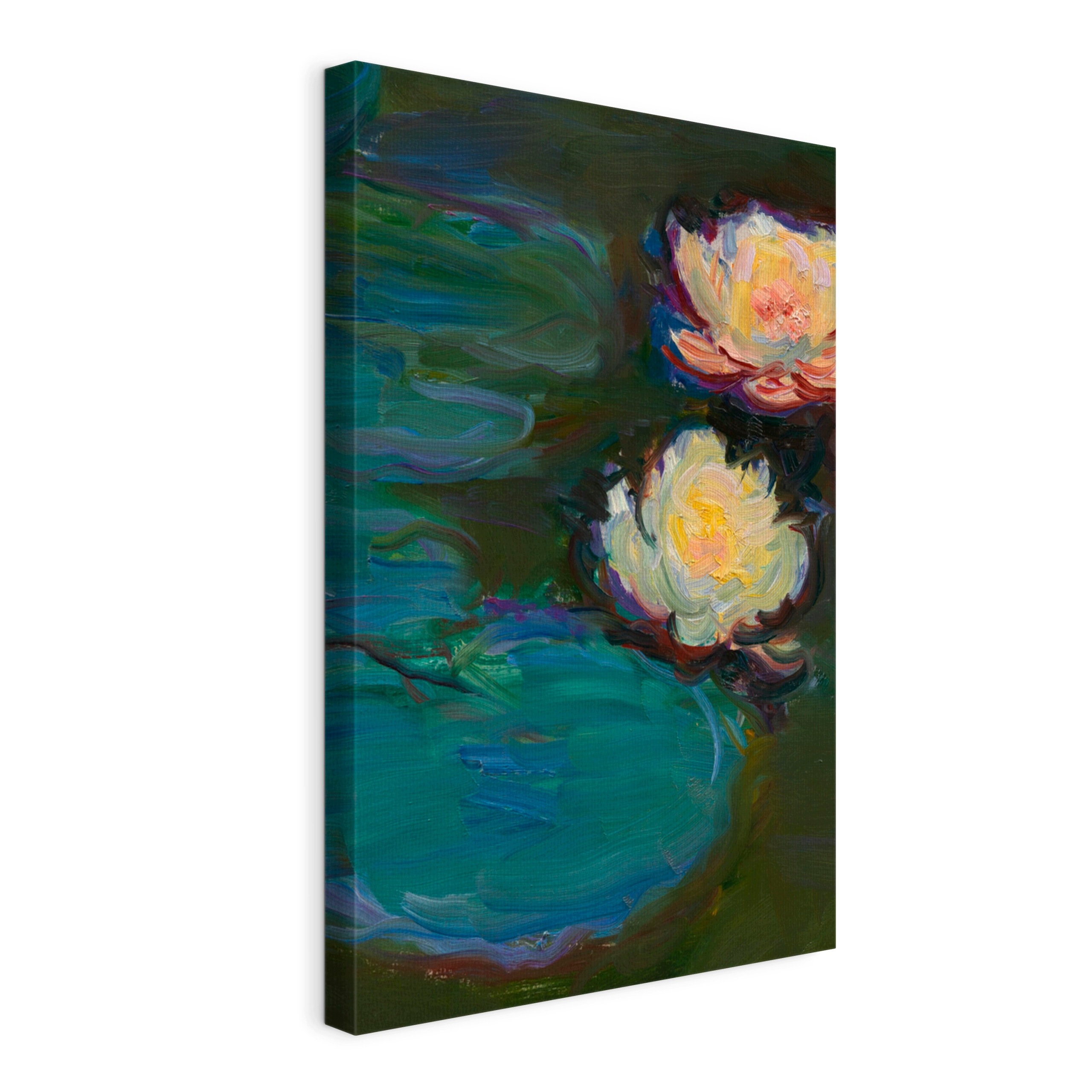 Obraz na plátně Claude Monet – Vodní lilie 50x75 cm