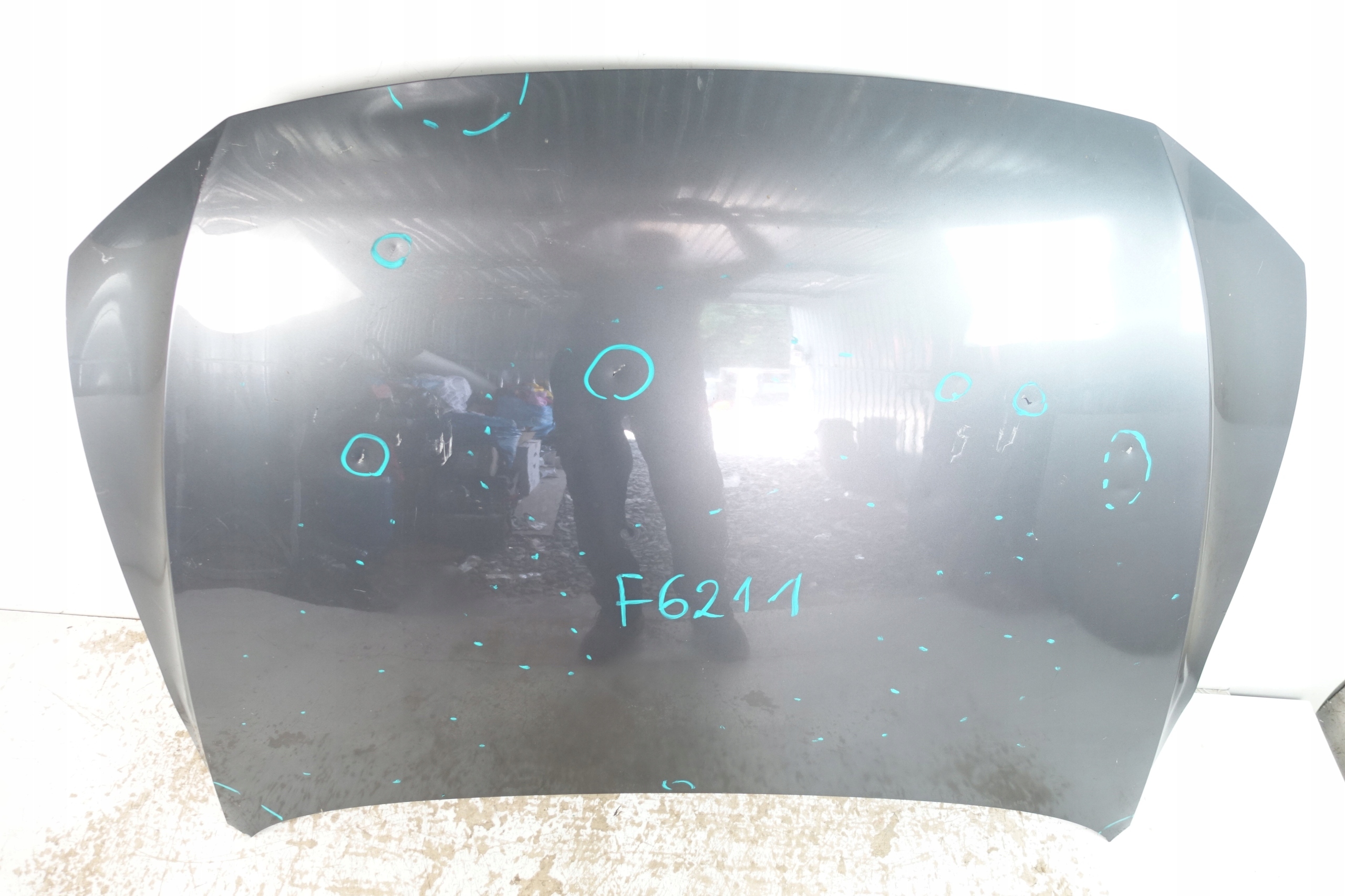 VW PASSAT B8 2014- Abdeckung motorhaube Hagel