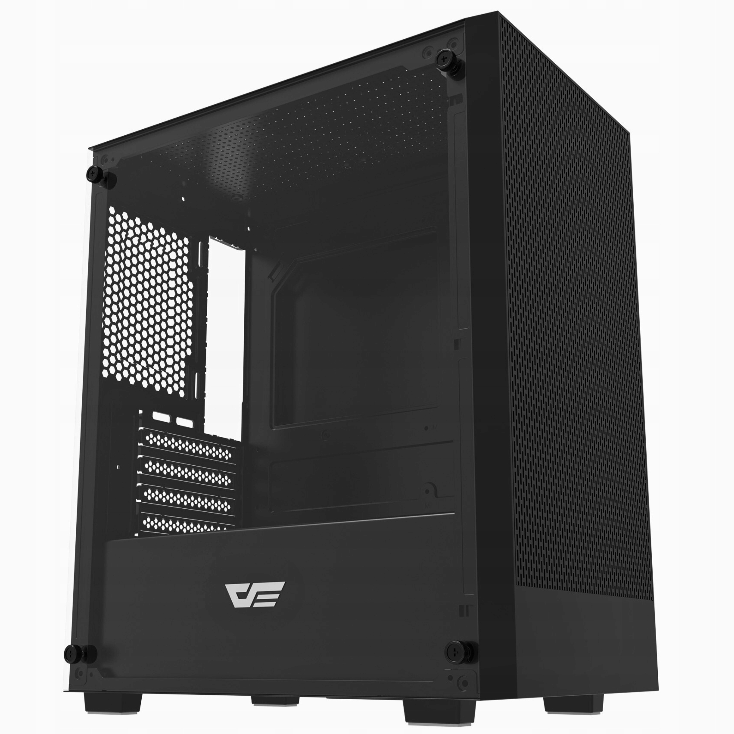 Herní počítačová Počítačová Skříň darkFlash M305 mini tower, m-ATX, černá