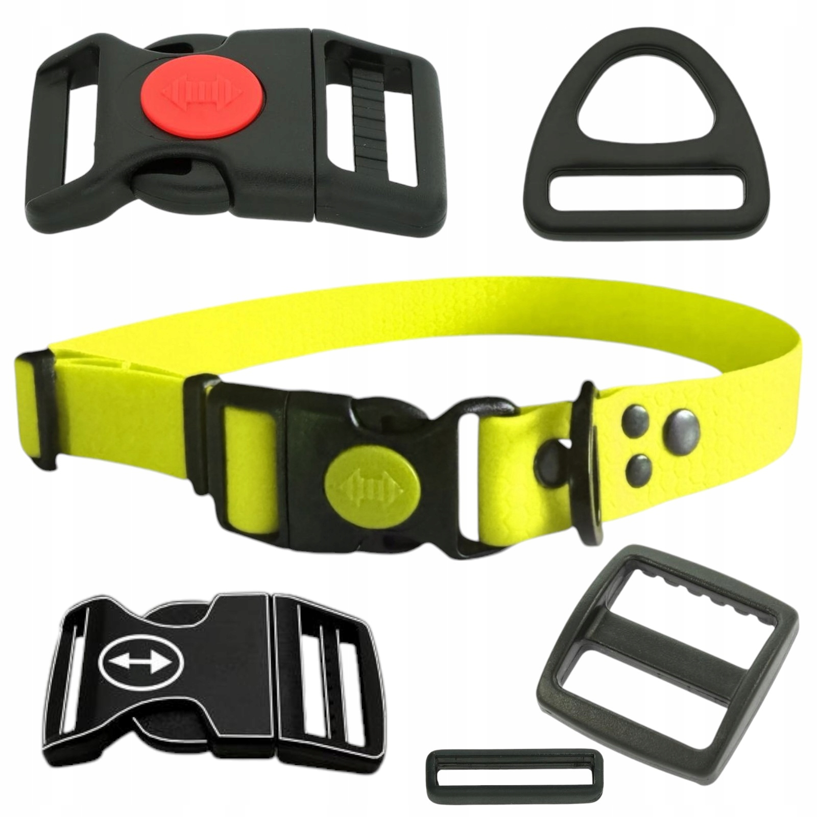 Levně Obojek S Blokádou Pro Psa Hypoalergenní Antimrazový Voděodolný Biothane L