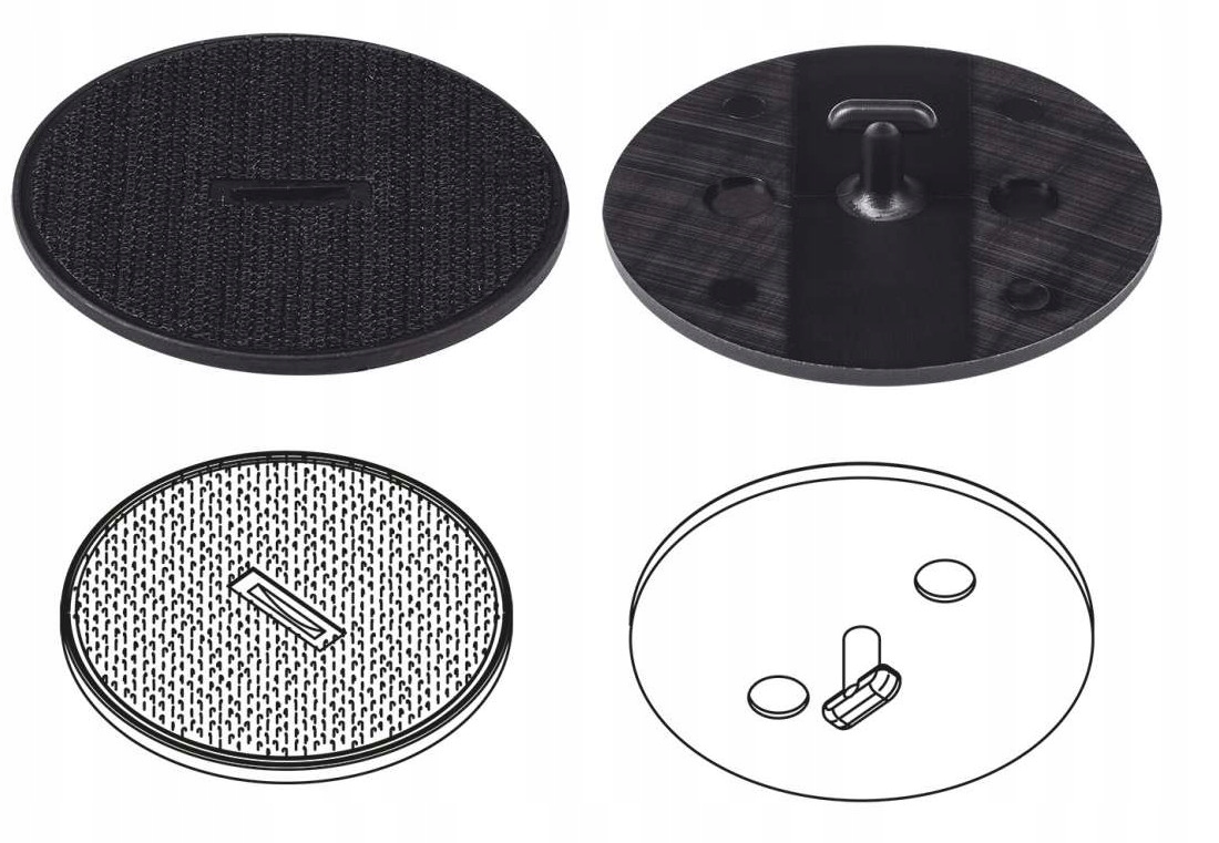 1x Rzep w Podlogę (fixatory) niektóre modele BMW