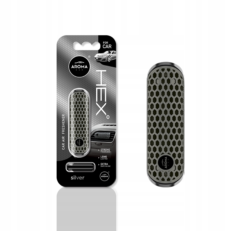 

Zapach Samochodowy Hex Polymer Silver W Nawiew