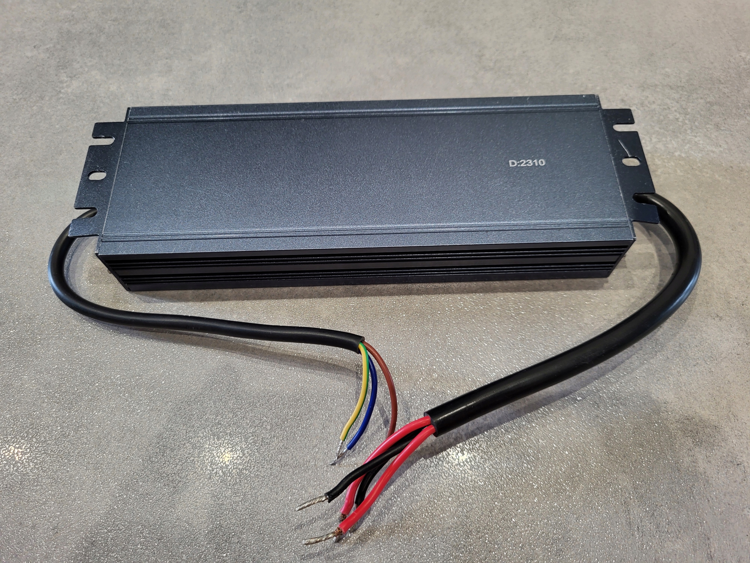 Zasilacz 24V DC 250W Do Taśmy LED Hermetyczny Wodoodporny Wodoszczelny IP67 Marka Adler