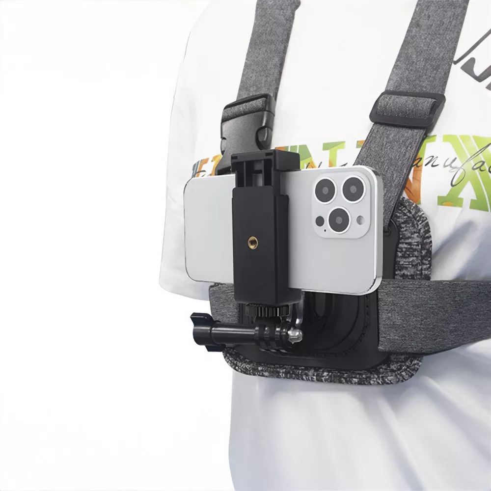 Szelki Uchwyt Opaska na Klatkę do Telefonu Smartfona GoPro - Szybkozłączka Marka Inna
