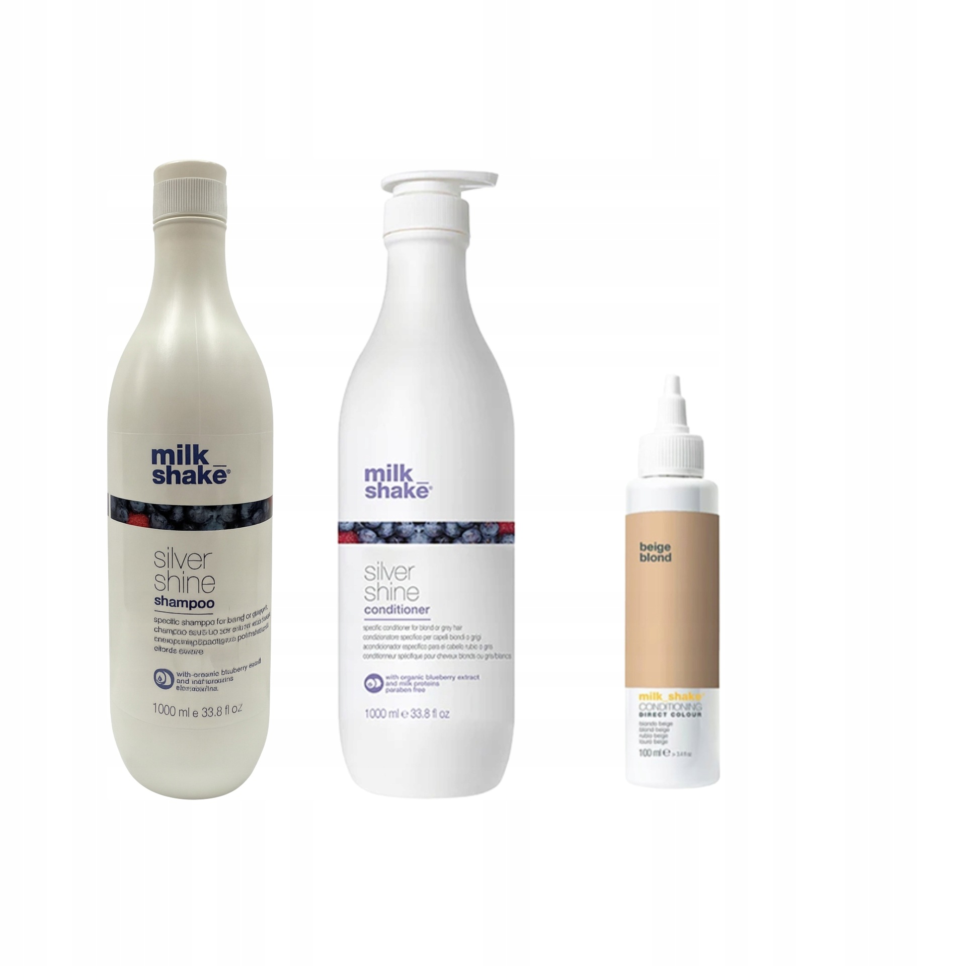 Shake Silver Shine odżywka szampon toner beż