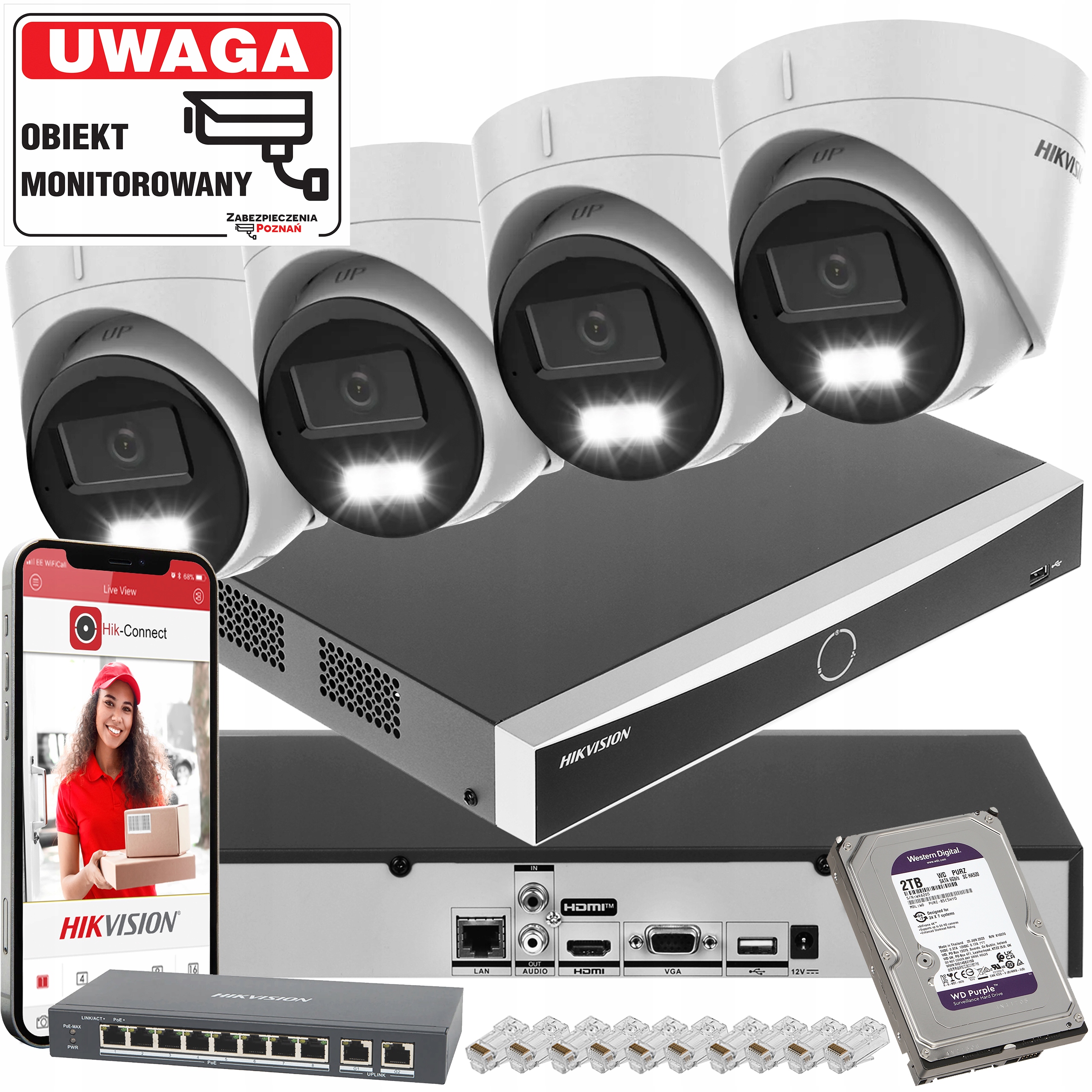 Hikvision Kamera 2CD1383G2-LIUF/SL(2.8mm)
