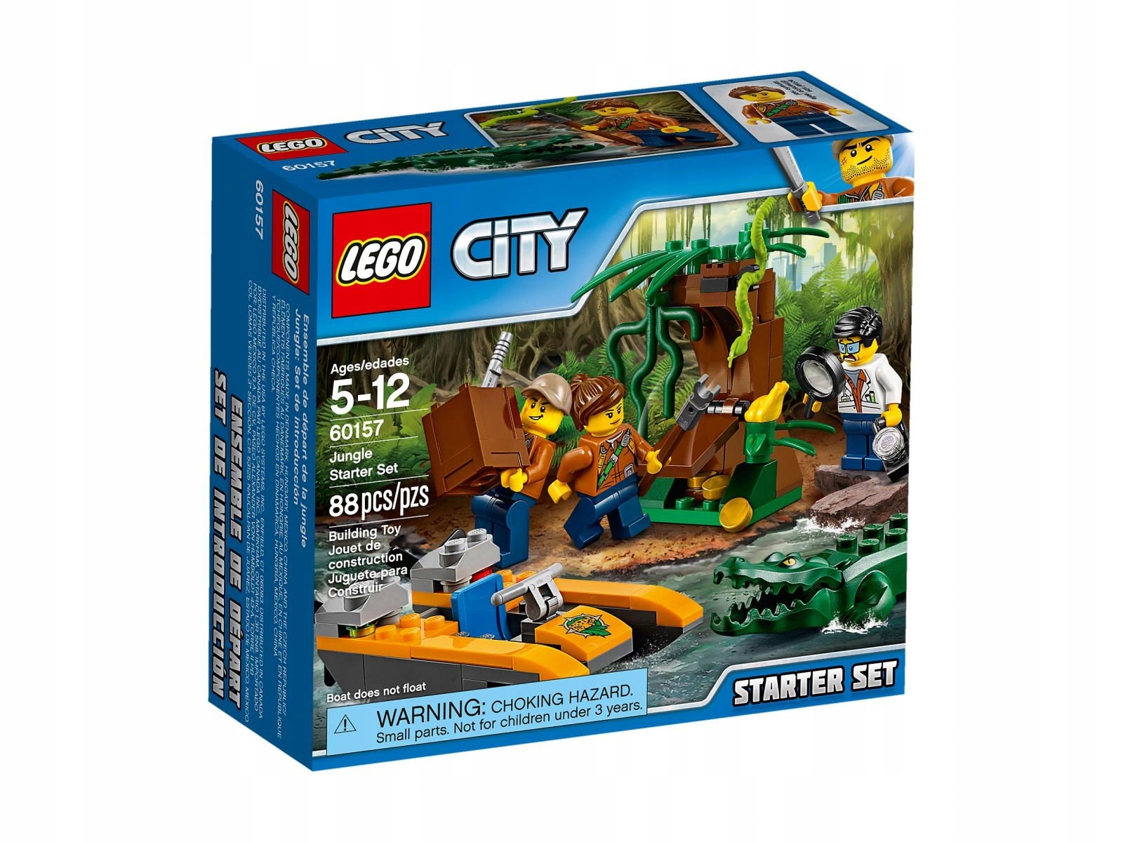 Lego City – 60157 Džungle – startovací sada – Nové