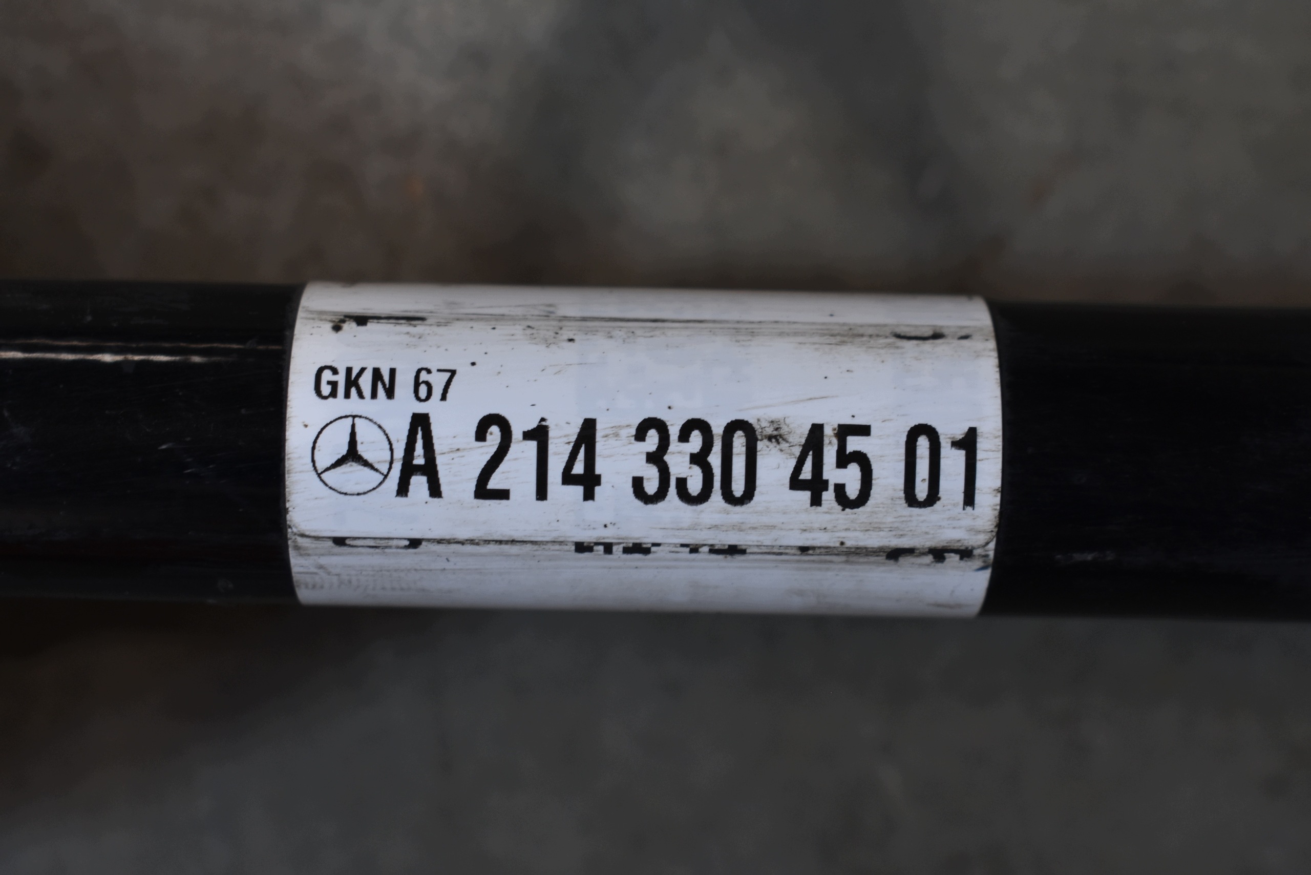 perfect condition semi-axis front front left MERCEDES W214 1