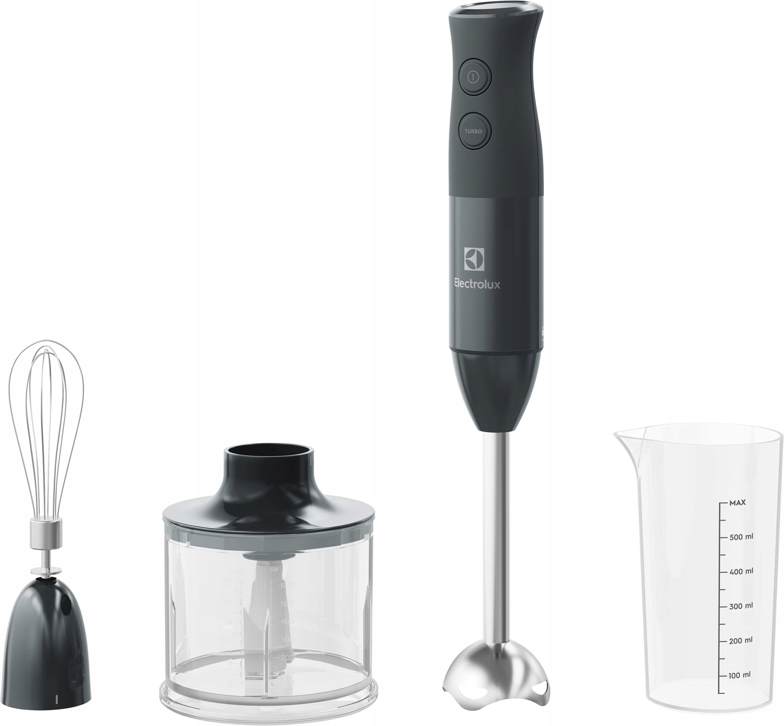 ELECTROLUX Blender Ręczny TruFlow Plastikowy 600ml Czarny