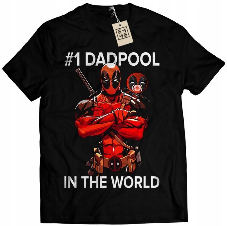 

Koszulka Deadpool Dla Taty Dzień Ojca Urodziny S