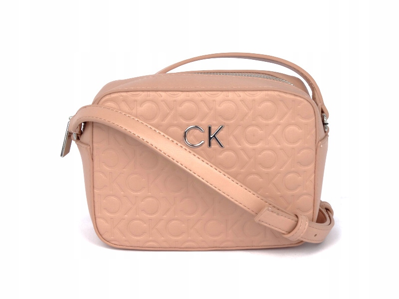 Calvin Klein torebka damska, różowa, logo