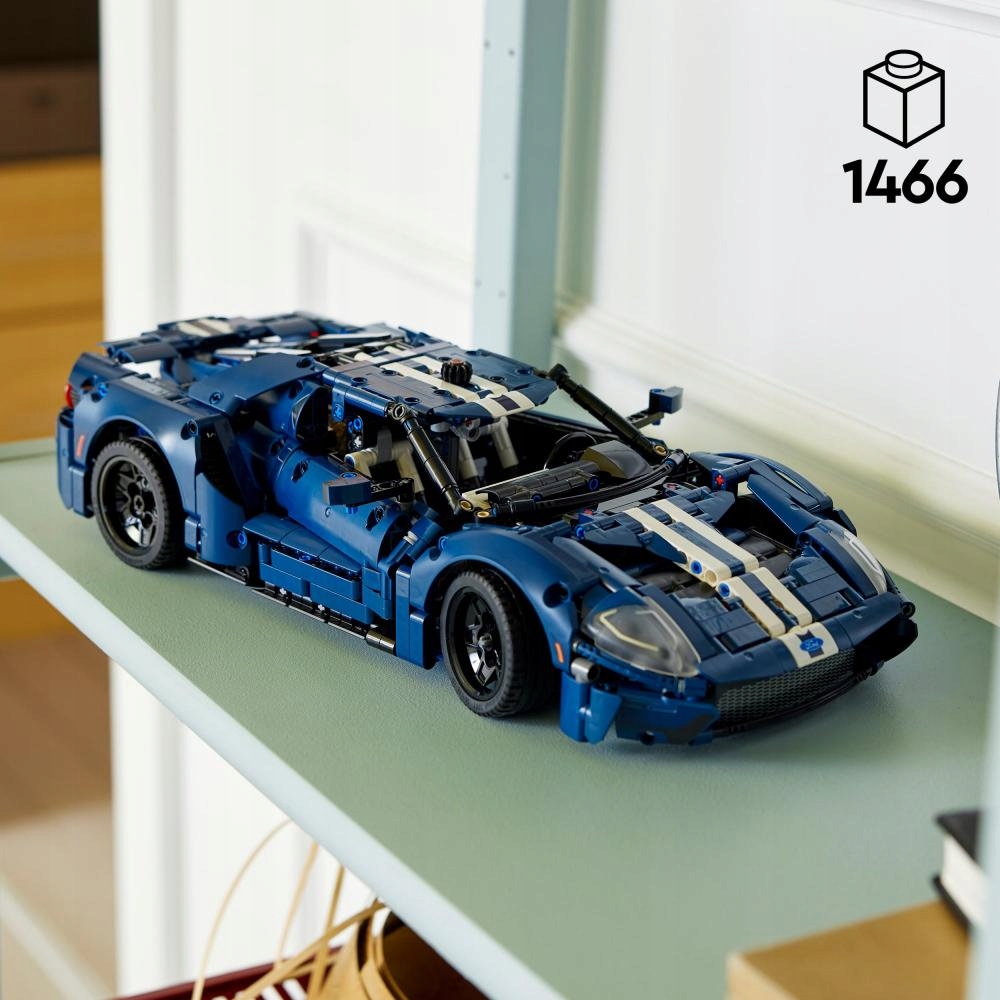 LEGO TECHNIC Ford GT, wersja z 2022 roku 42154 Materiał plastik