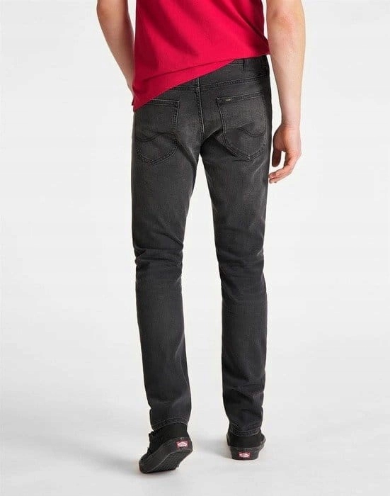 Pánské zúžené džíny Lee Luke Moto Grey L719IZHG 30/34