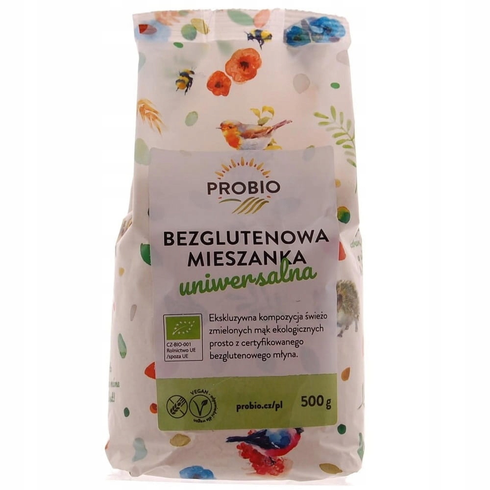 Levně 3X Univerzální bezlepková směs na pečení Bio 500 g