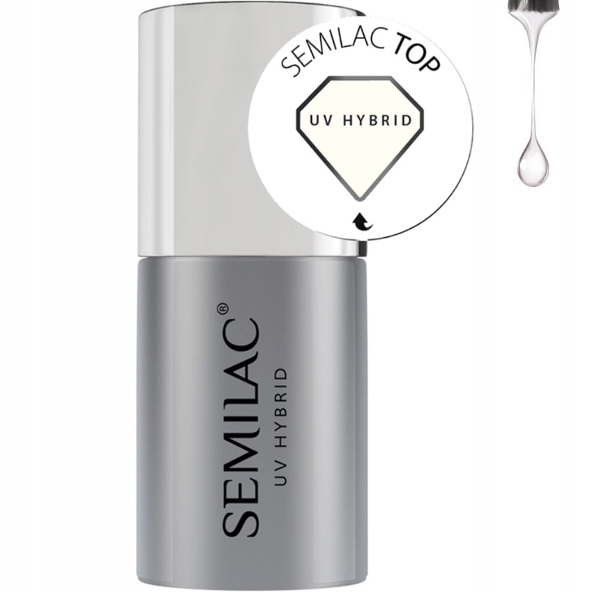 Semilac TOP Coat do lakieru hybrydowego 7ml Marka Semilac