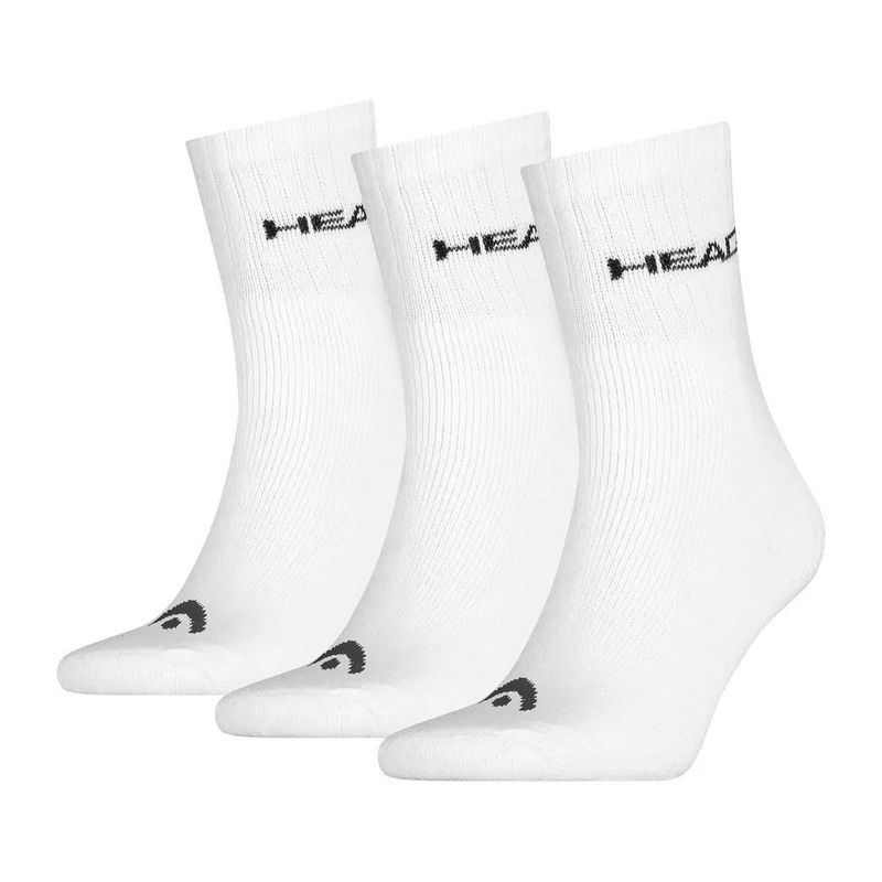Skarpety Head Short Crew 3P White 35-38