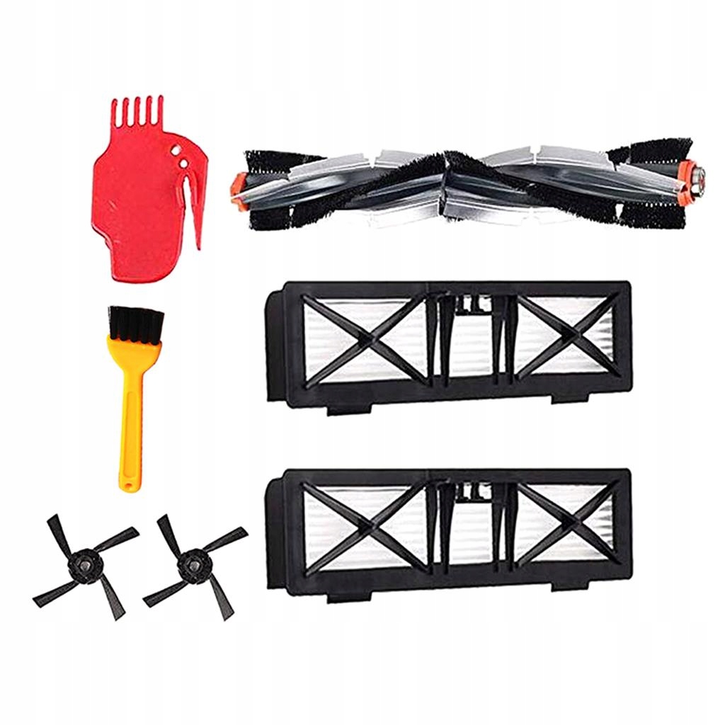 Zestaw 6 szczotek filtry HEPA Or