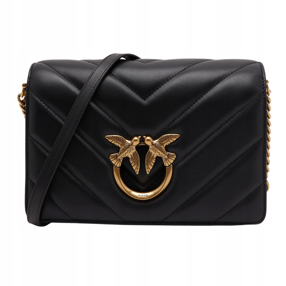 Klasická psaníčko Pinko Black Love Click