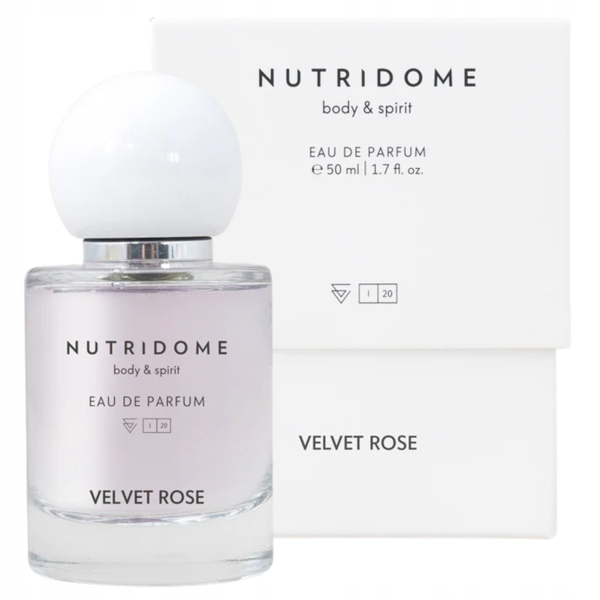 Parfémovaná voda pro ženy Parfém Velvet Rose ovoce růže 50 ml Nutridome
