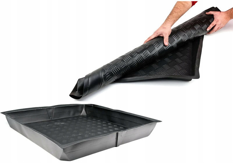 Elastyczna Taca 120x120xh10cm, Do Roślin, Przesadzania, Podstawka, Kuweta