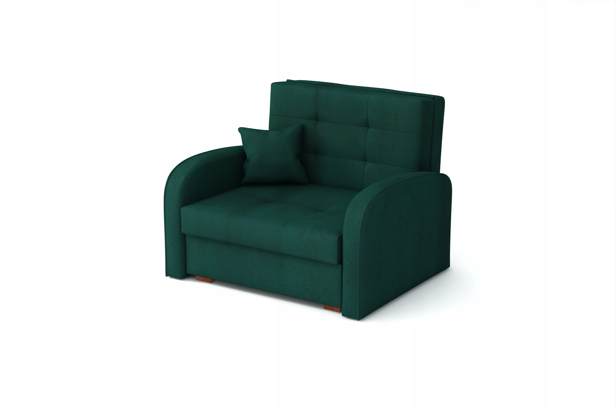 mała sofka VIVA I GOLD rozkładany fotel jedynka Długość mebla 100 cm