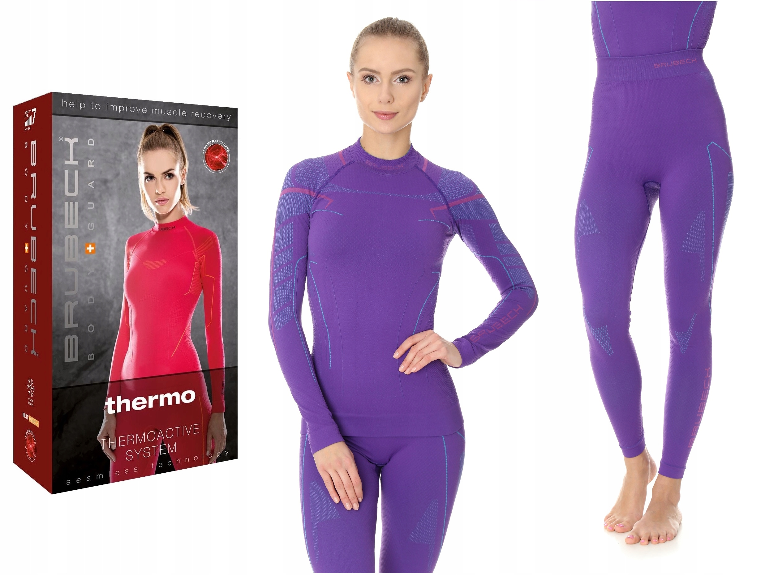 

Brubeck komplet koszulka termoaktywna legginsy -xs