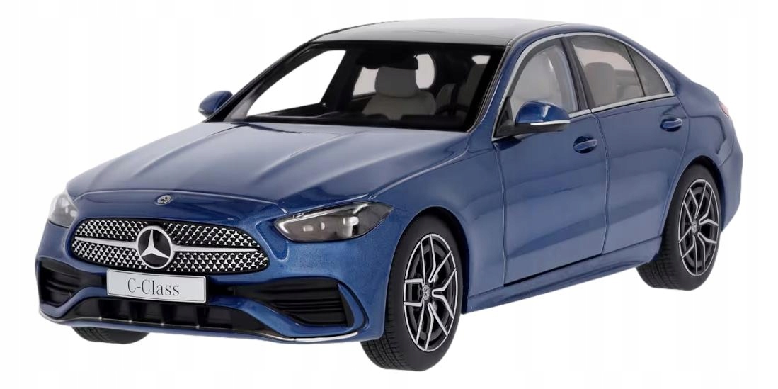 Mercedes Model auta 1:18 C-klasa W206 Saloon spectral blue