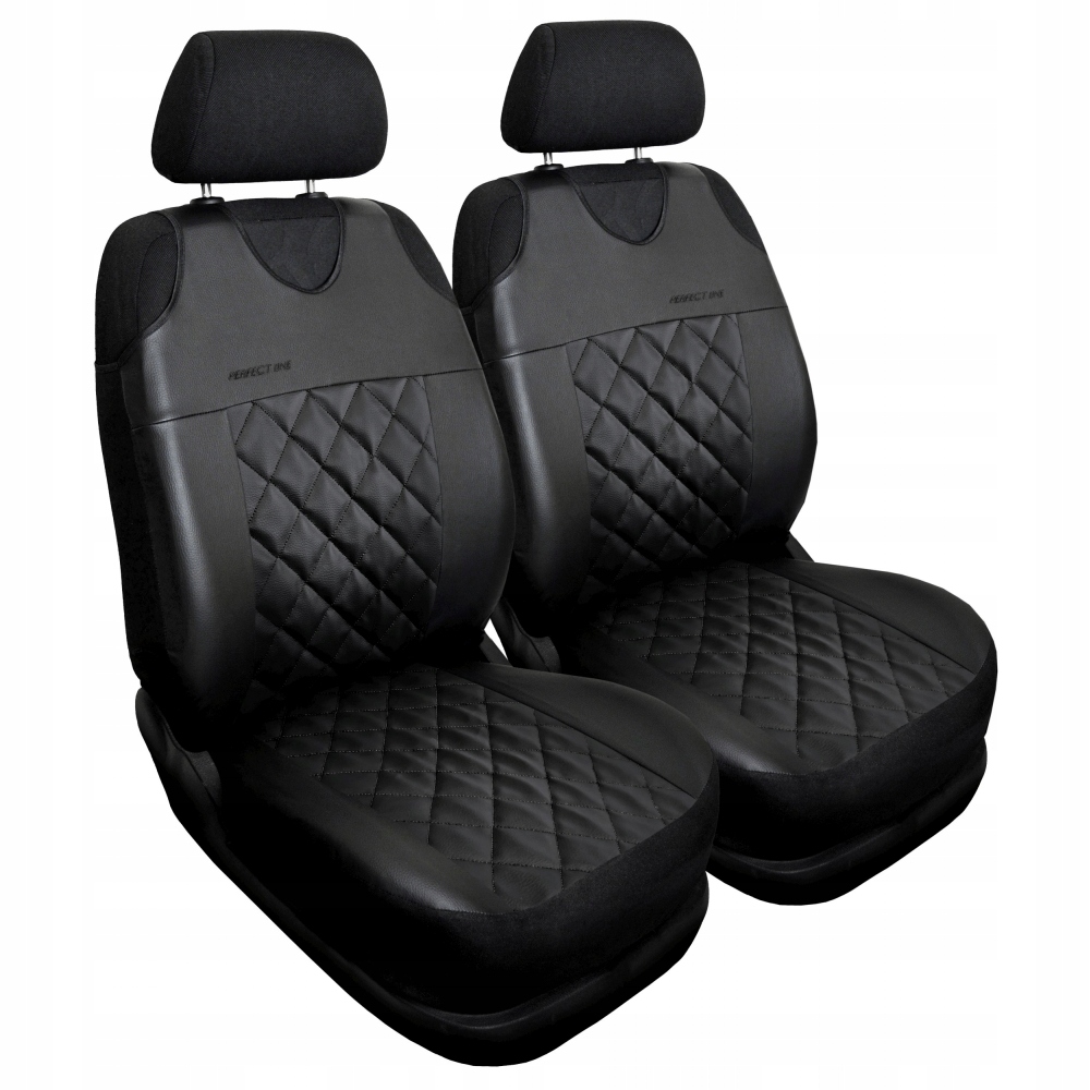 Pokrowce Koszulki Samochodowe Na Przednie Fotele Skórzane Skóra Pikowane
