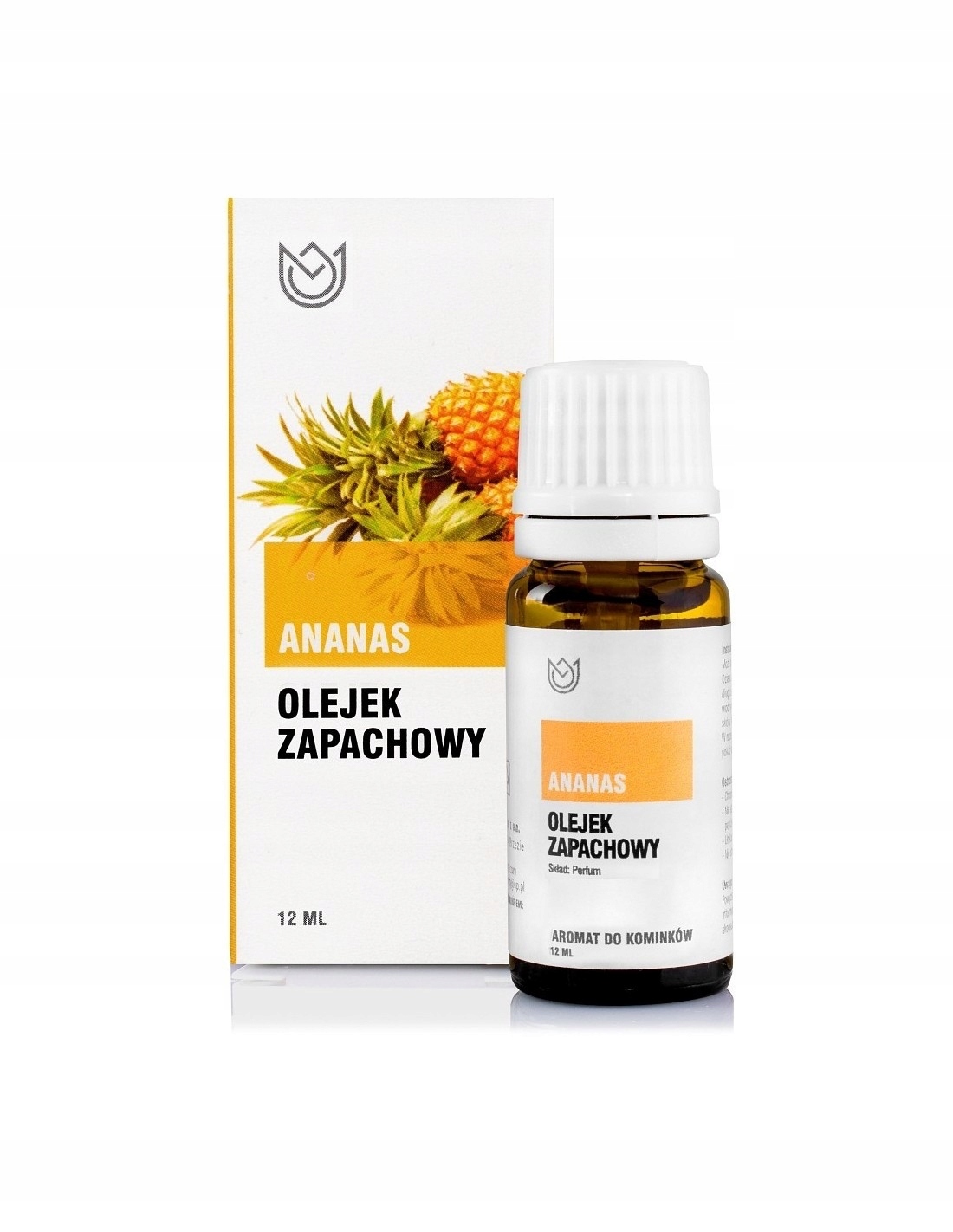 

Naturalne Aromaty Olejek Zapachowy Ananasowy 12 ml