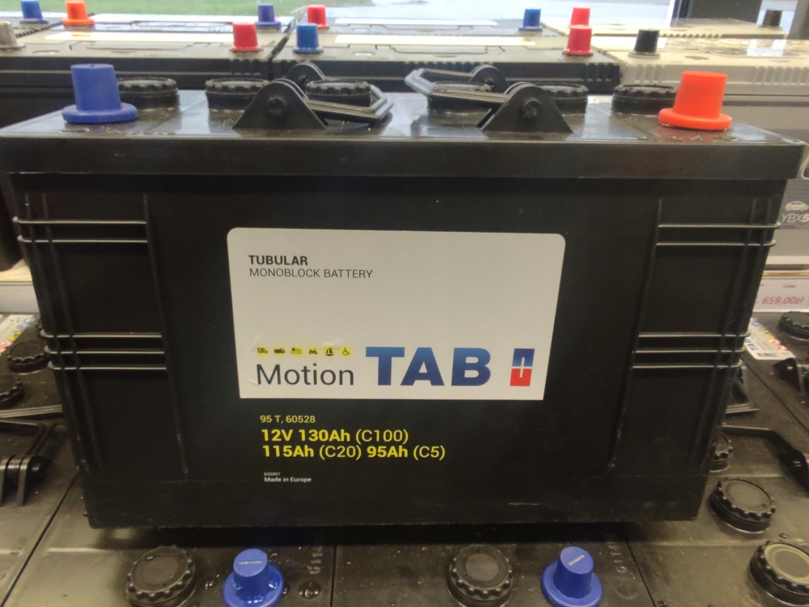 101812 - Батарея Tab тяговая 12V 115ah powerbank 6PT90