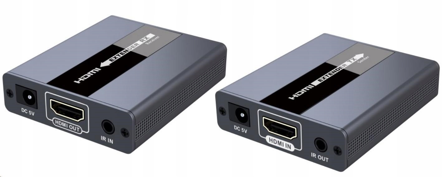 Predlžovač Hdmi Premiumcord na 120 m cez jeden kábel Cat5/ 6, bez…
