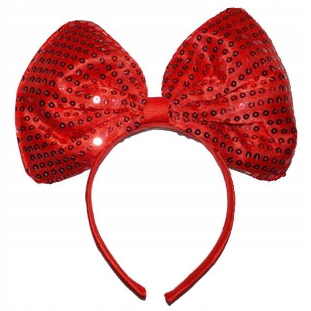 

Opaska z Muchą czerwona Nowy Rok karnawał mucha