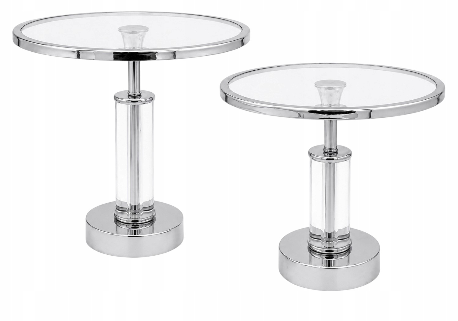 Set Pater 2x Na Dorty Košíčky Ovoce Stříbrný JX-703 Patery Sladký Stůl