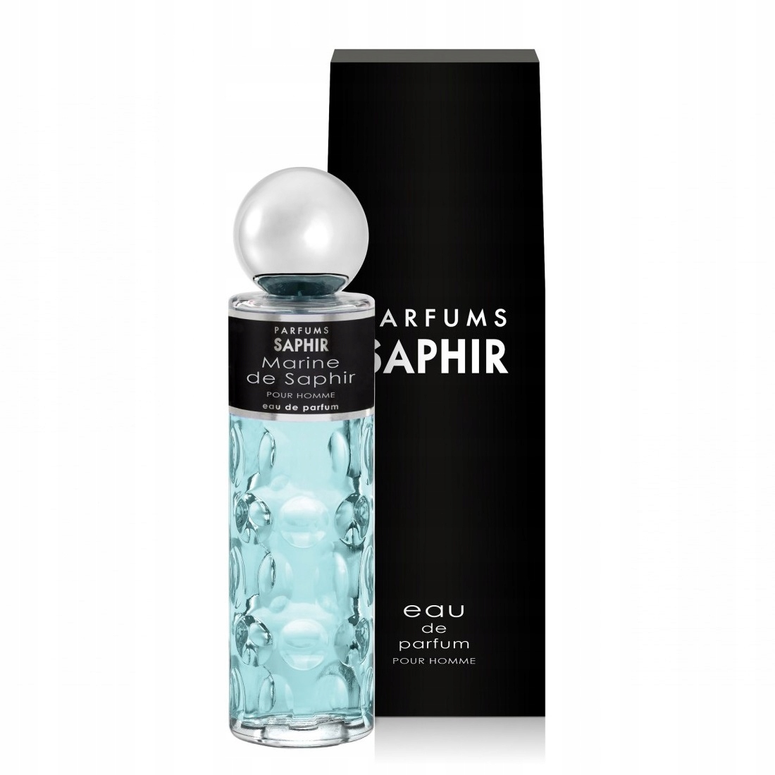 Pánská bylinná dřevitá parfémovaná voda Saphir Marine Pour Homme sprej 200 Ml