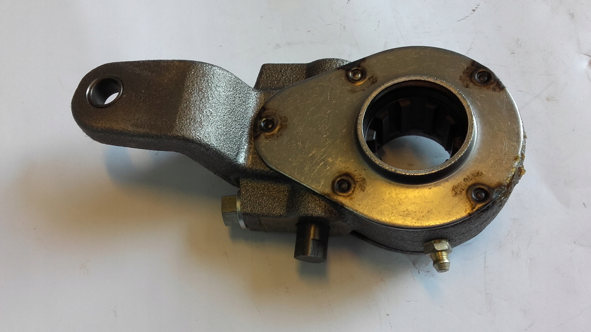 5320-3502237 - КАМАЗ ВАЖІЛЬ РОЗКИДАЧА ЗАДНЯ ЛІВА КОРОБКА ПЕРЕДАЧ LUBLIN