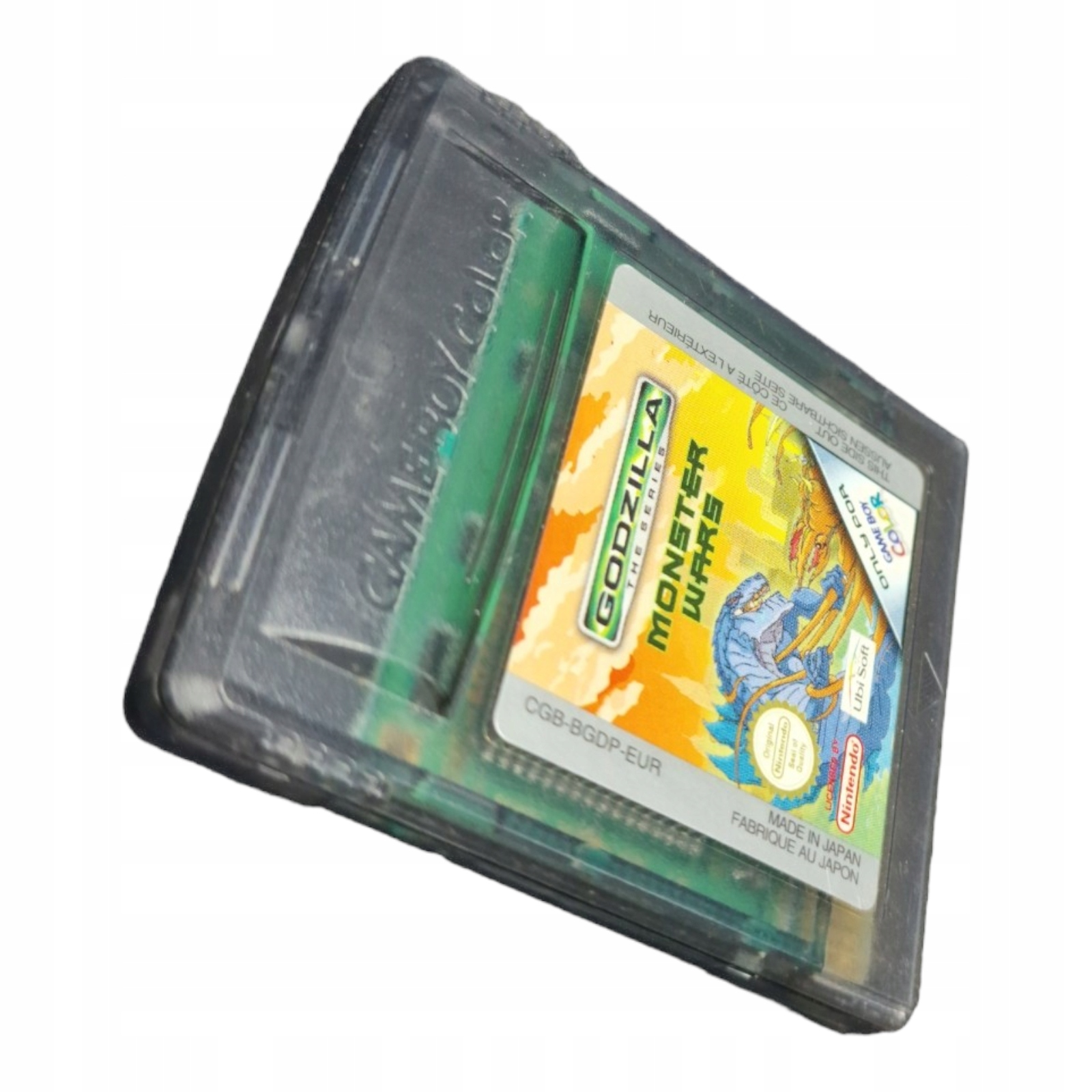 Gra Godzilla Monster Wars Nintendo Game Boy Color Platforma Nintendo Game Boy Color
